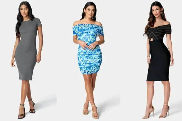 Bodycon Dresses With Short Sleeves
