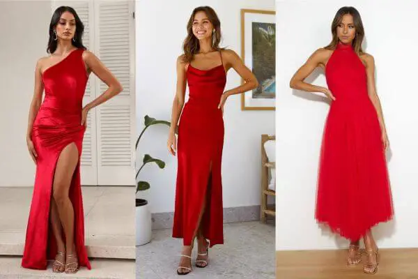 Long Red Dresses