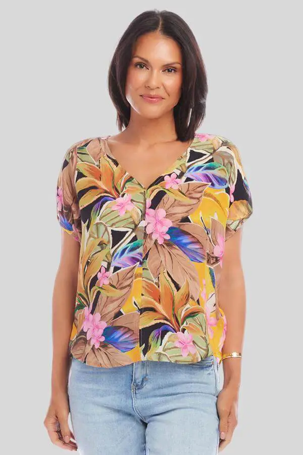 Tropical Top Outfit