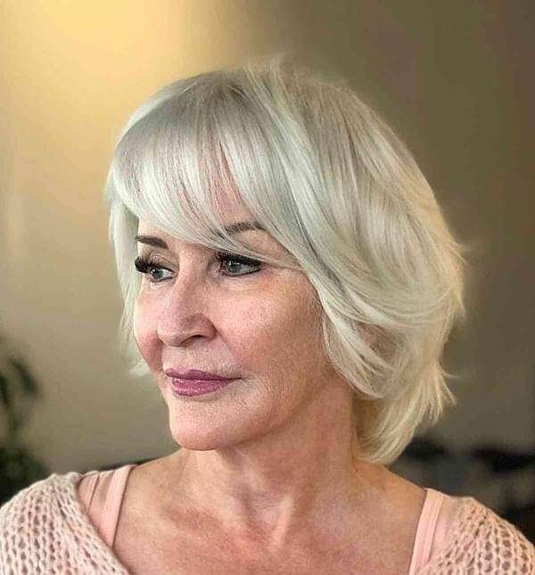 60 Year Old Hairstyles Short