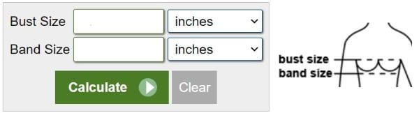 Bra Size Calculator