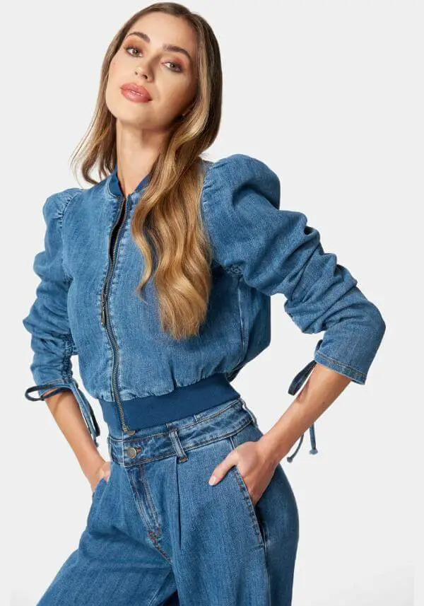 Light Blue Denim Jacket Women