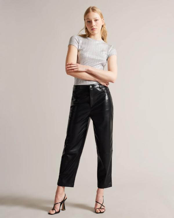 Metallic Silver T-Shirt