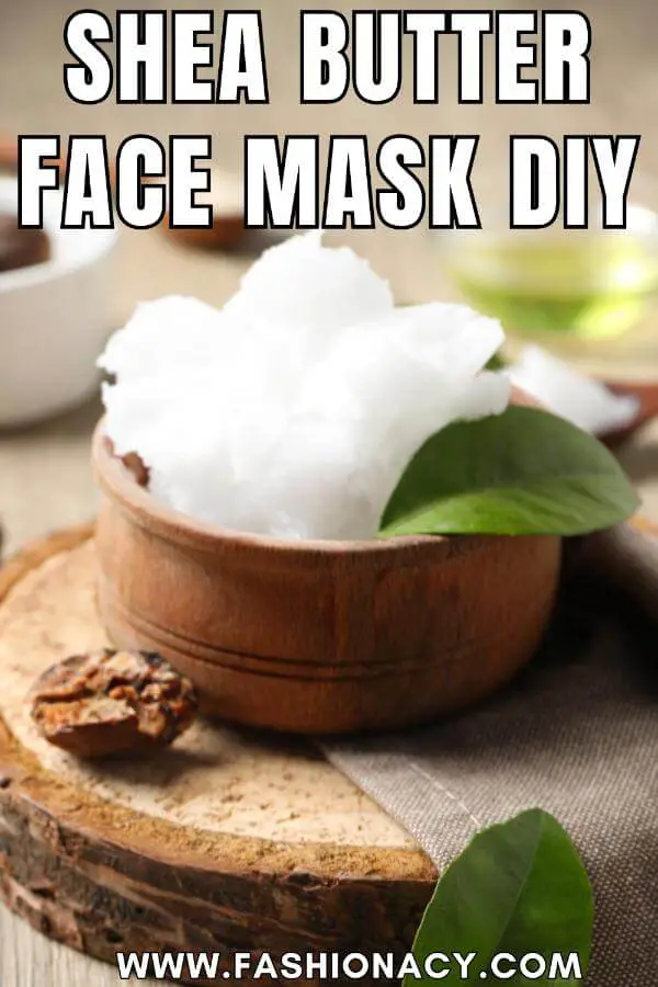 Shea Butter Face Mask DIY