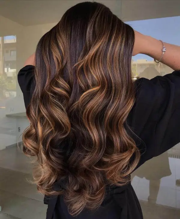 Autumn Brown Hair Color