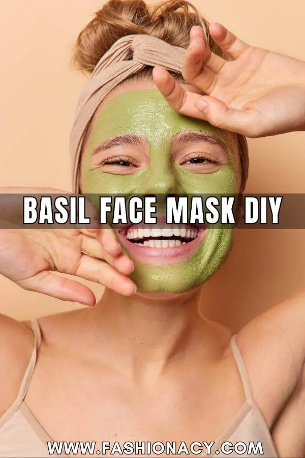 Basil Face Mask DIY