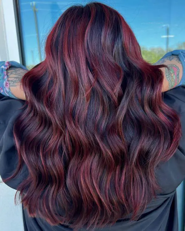 Burgundy Brown Hair Color