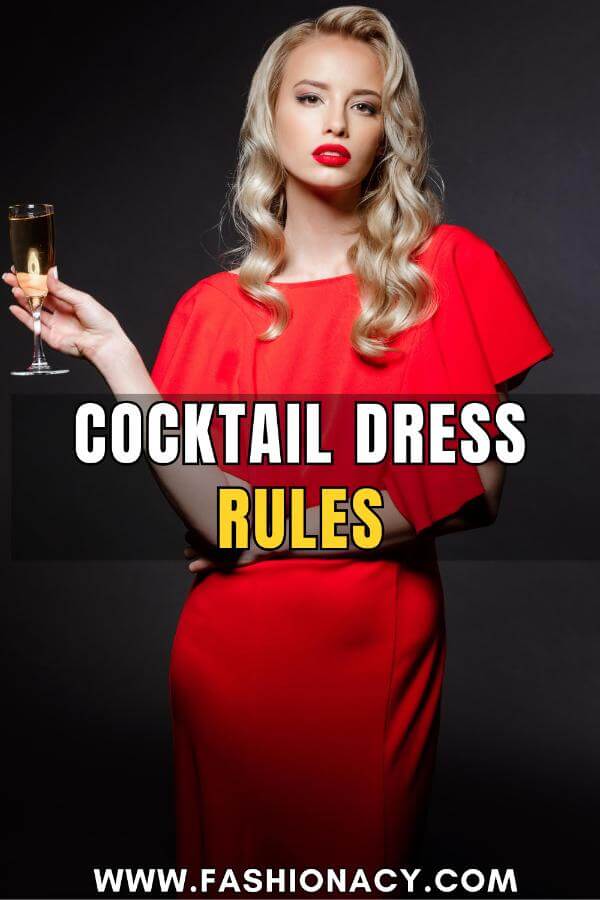 Cocktail Dress Rules