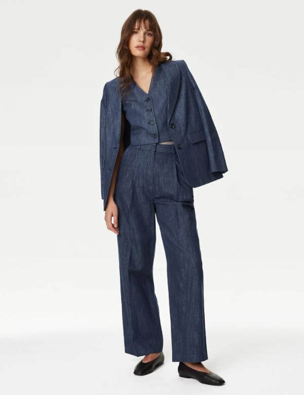 Denim Suit Outfit