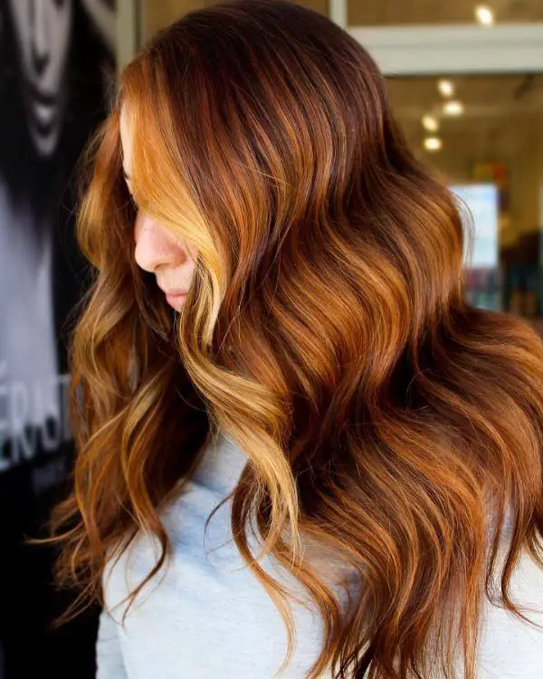 Ginger Brown Hair Color