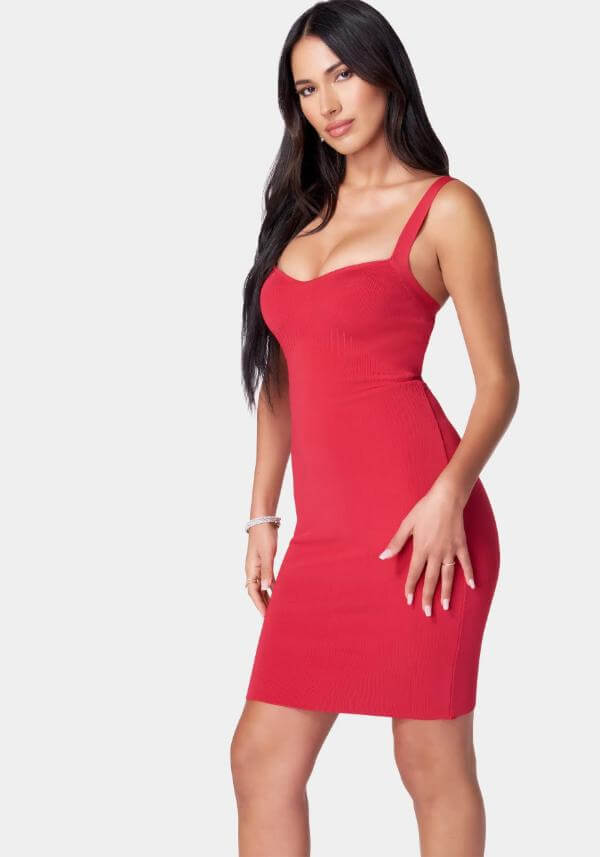 How to Style a Short Red Dress