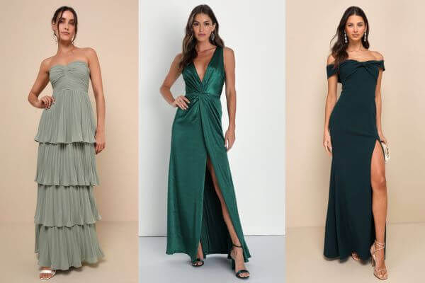 How to Style Long Green Summer Dresses