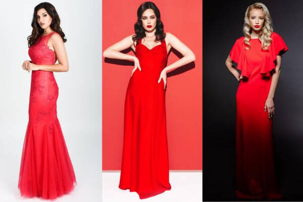 How to Style Long Red Dresses