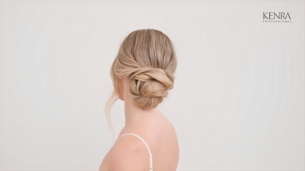 Low Chignon Bun Messy