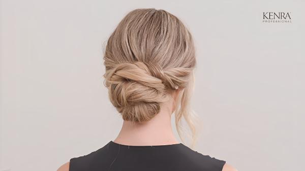 Low Chignon Bun Tutorial