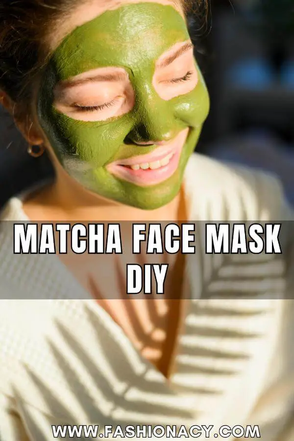 Matcha Face Mask DIY