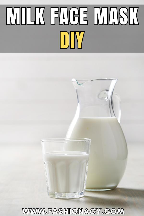 Milk Face Mask DIY