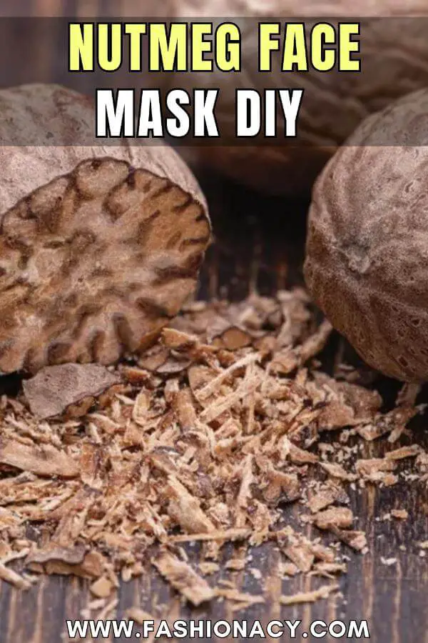 Nutmeg Face Mask DIY