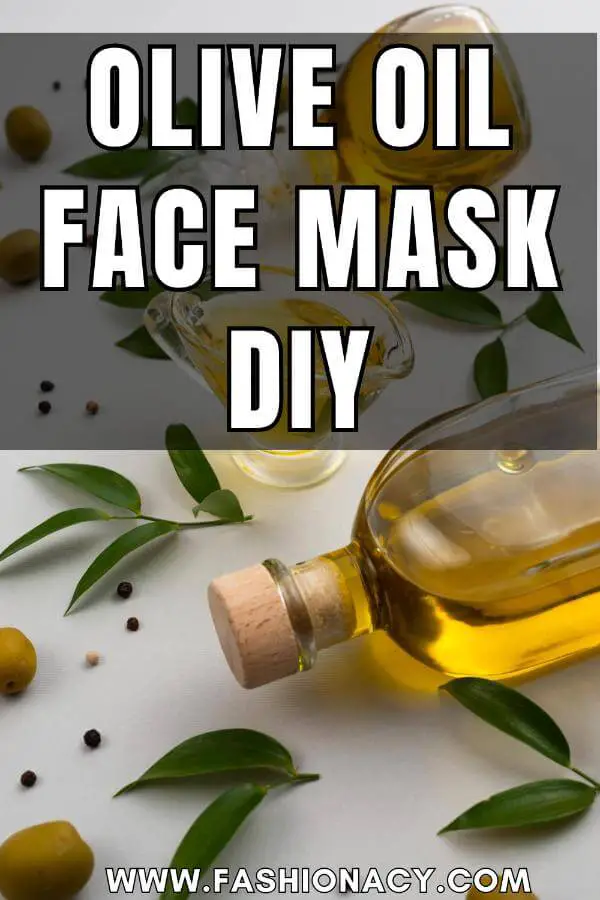 Olive Oil Face Mask DIY Skincare