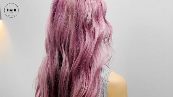 Pink Rose Gold Hair