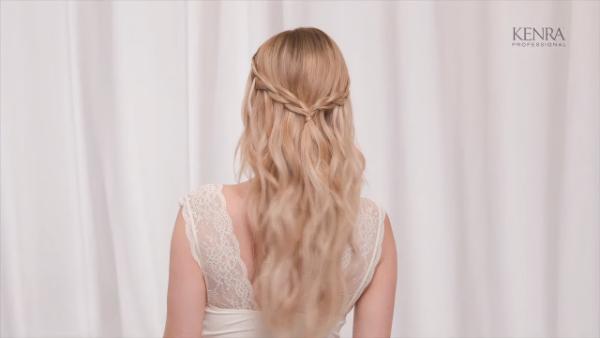 Waterfall Braid Hairstyle
