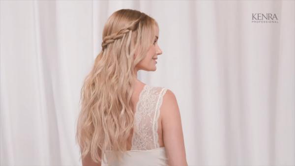Waterfall Braids Straight Hair