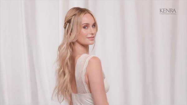 Waterfall Braids With Curls