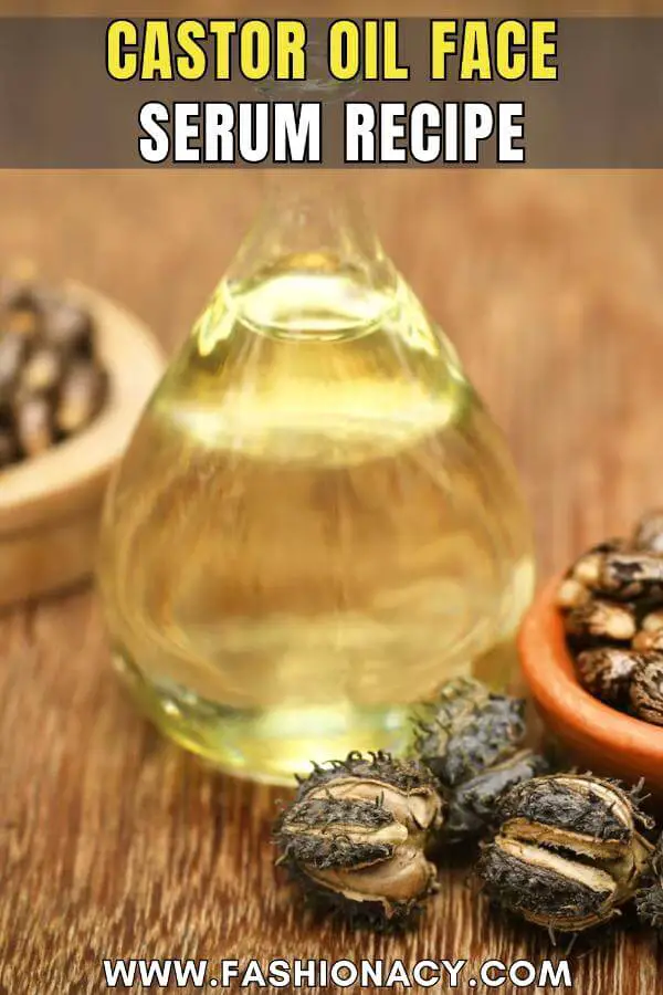 Castor Oil Face Serum Recipe