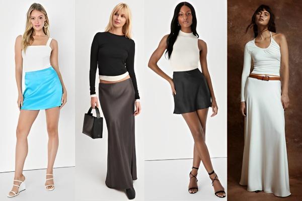 How to Style Satin Skirts