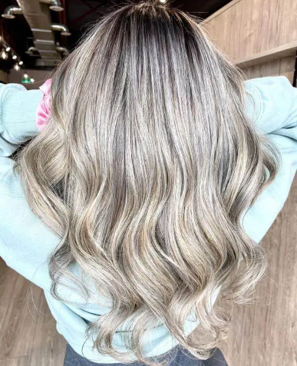 Ash Blonde Balayage