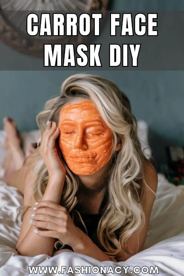 Carrot Face Mask DIY
