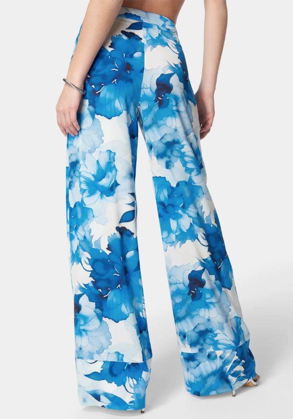 Floral Palazzo Pants Outfit