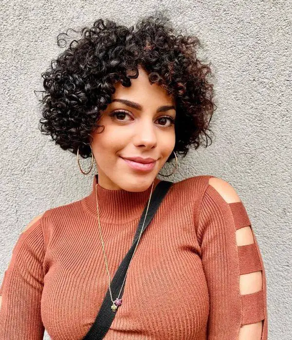 French Bob Hairstyles Curly