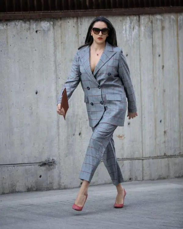 Grey Suit For Women