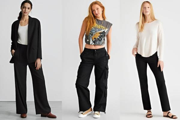 How to Style Black Pants Women