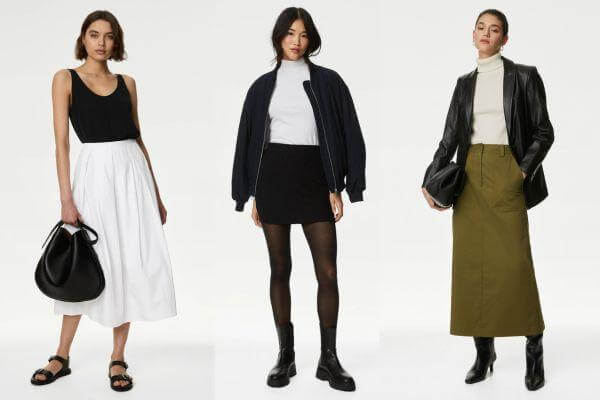 How to Style Cotton Skirts