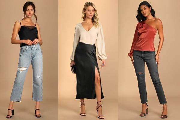 How to Style Satin Tops