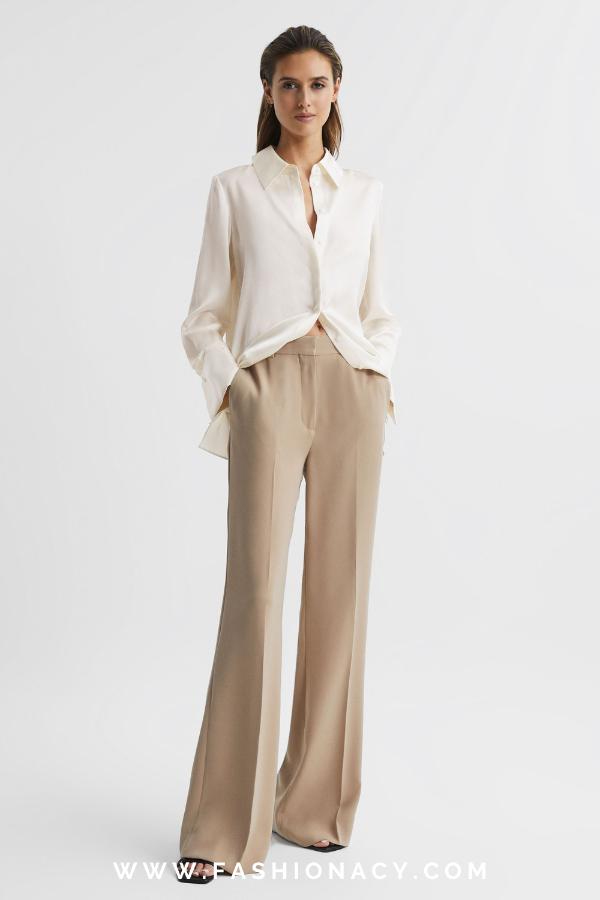 How to Style Silk Button Up Shirt