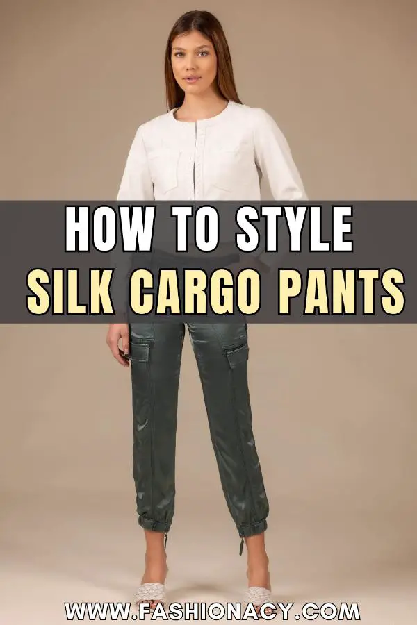 How to Style Silk Cargo Pants