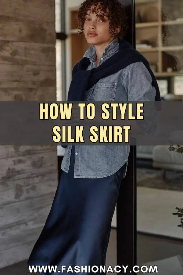 How to Style Silk Skirt