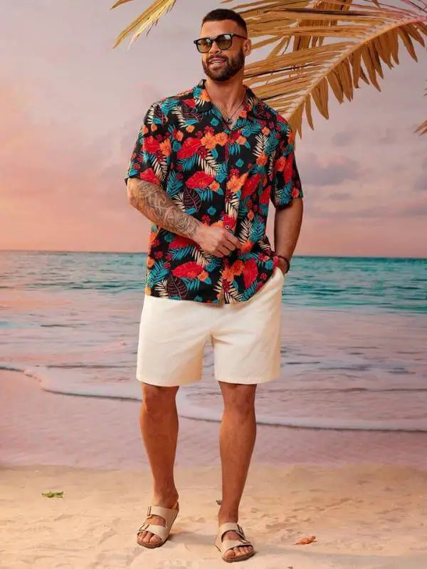 Men Vacation Outfits Tropical