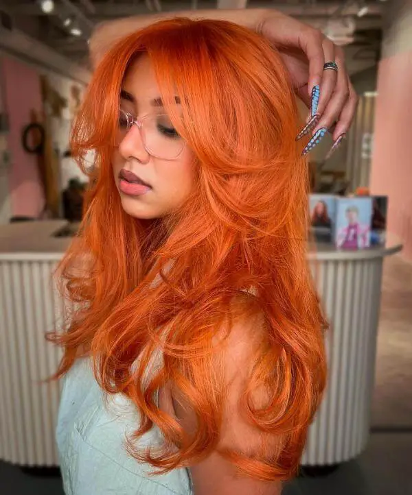 Orange Ginger Hair Color