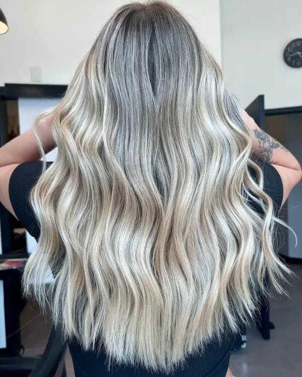 Pale Ash Blonde Hair