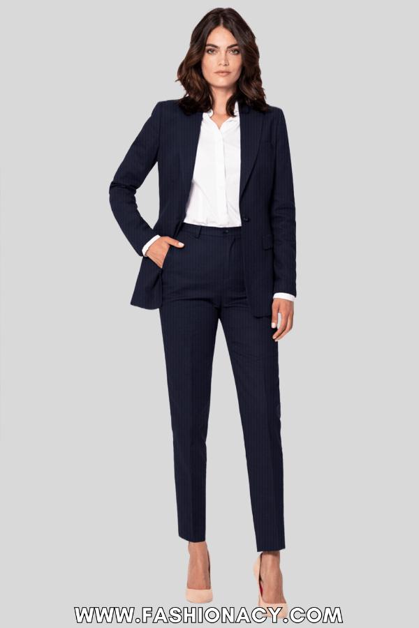 Pinstripe Suit Women