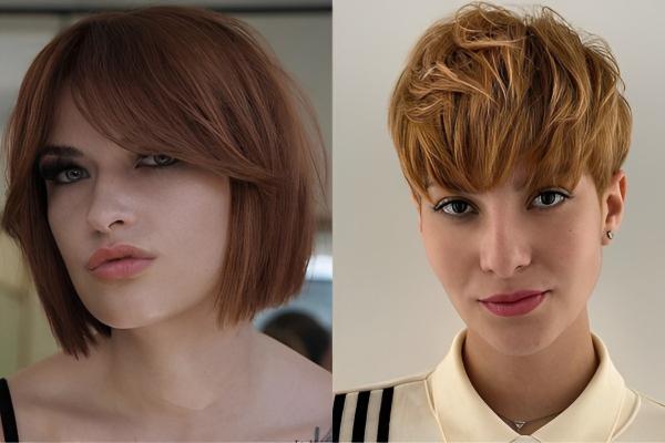 Short Hair With Bangs