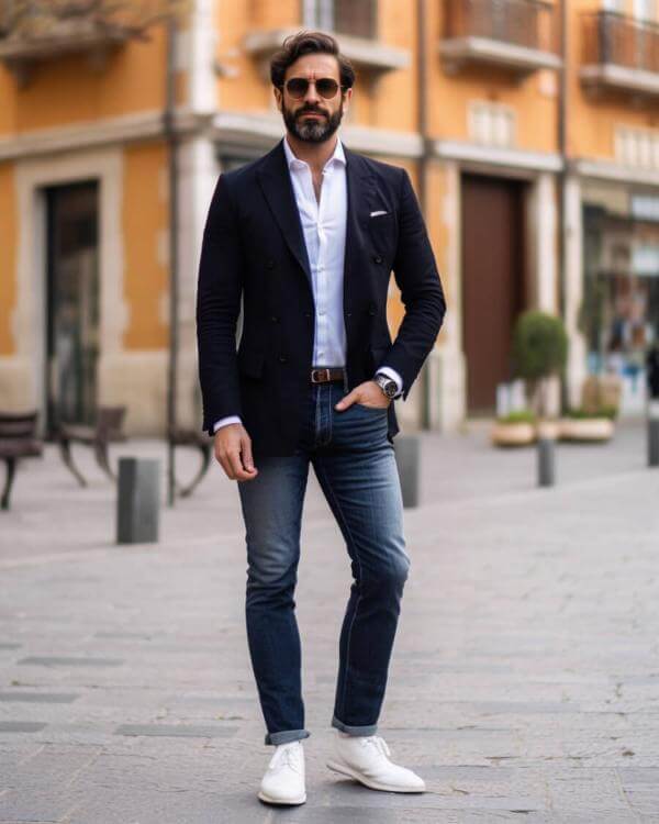 Smart Casual Men Outfit Jeans