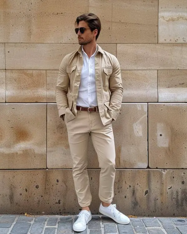 Smart Casual Men Outfit Street Style