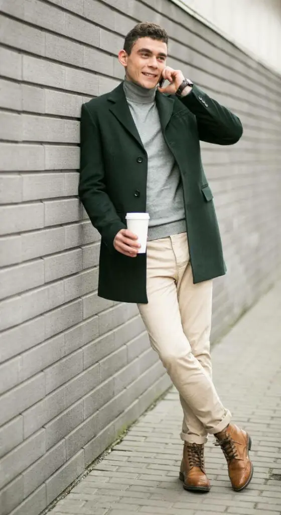Smart Casual Men Outfit Winter