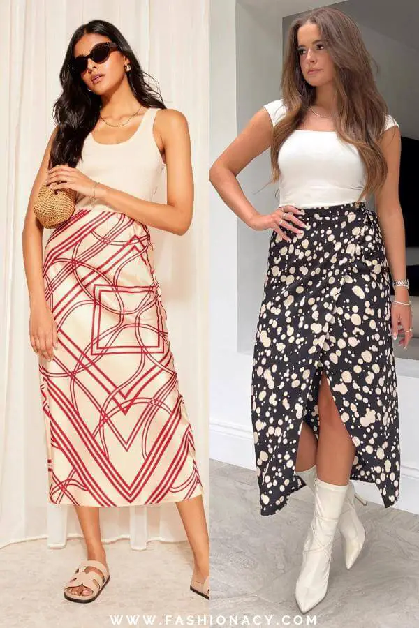 Cute Women's Summer Midi Skirts 