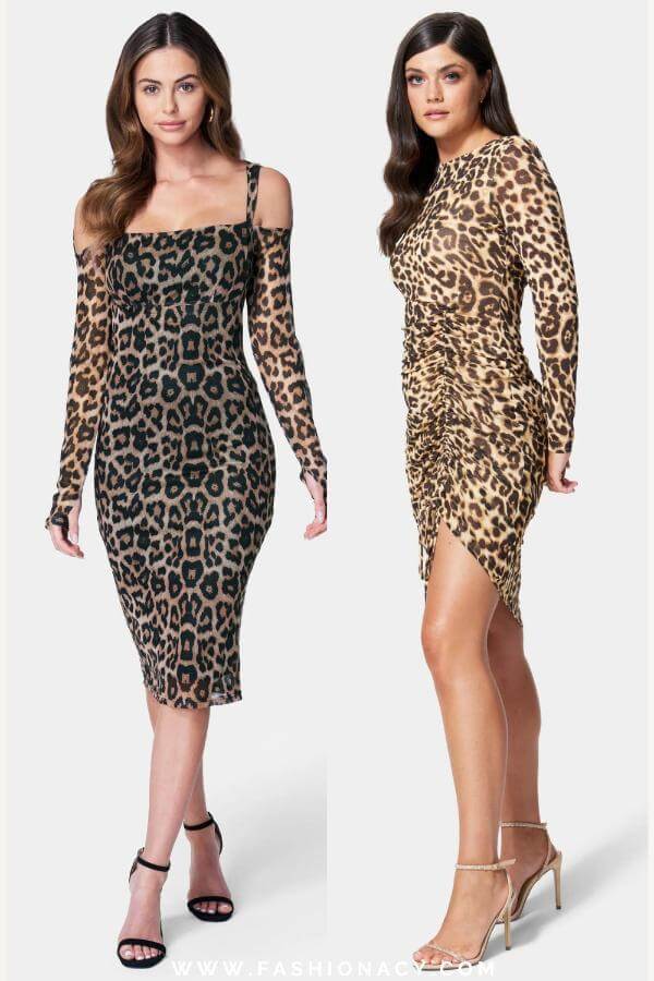Leopard Print Dresses For Women